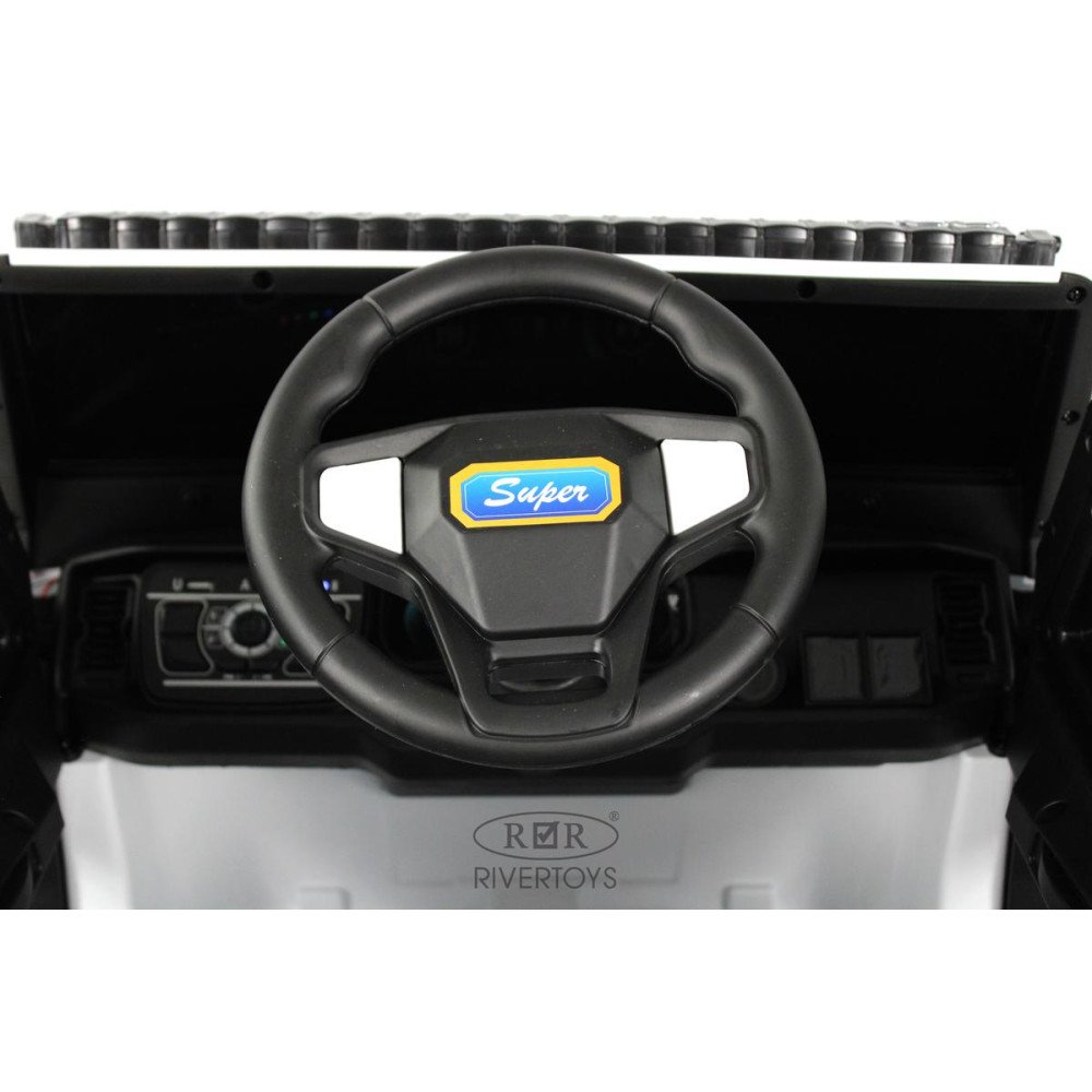 Детский электромобиль K999AM белый