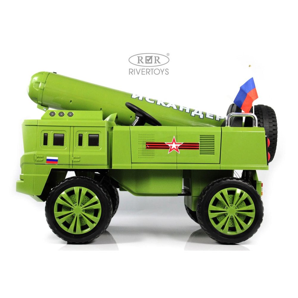 Детский электромобиль Искандер B111CP зеленый