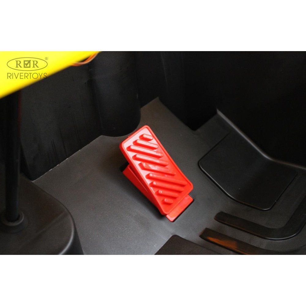 Детский электромобиль самосвал K111AM жёлтый