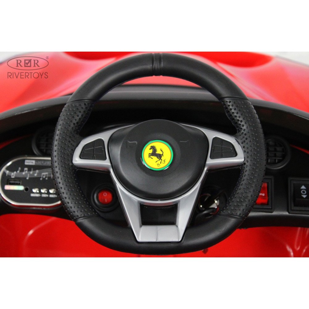 Детский электромобиль Ferrari X009XX красный