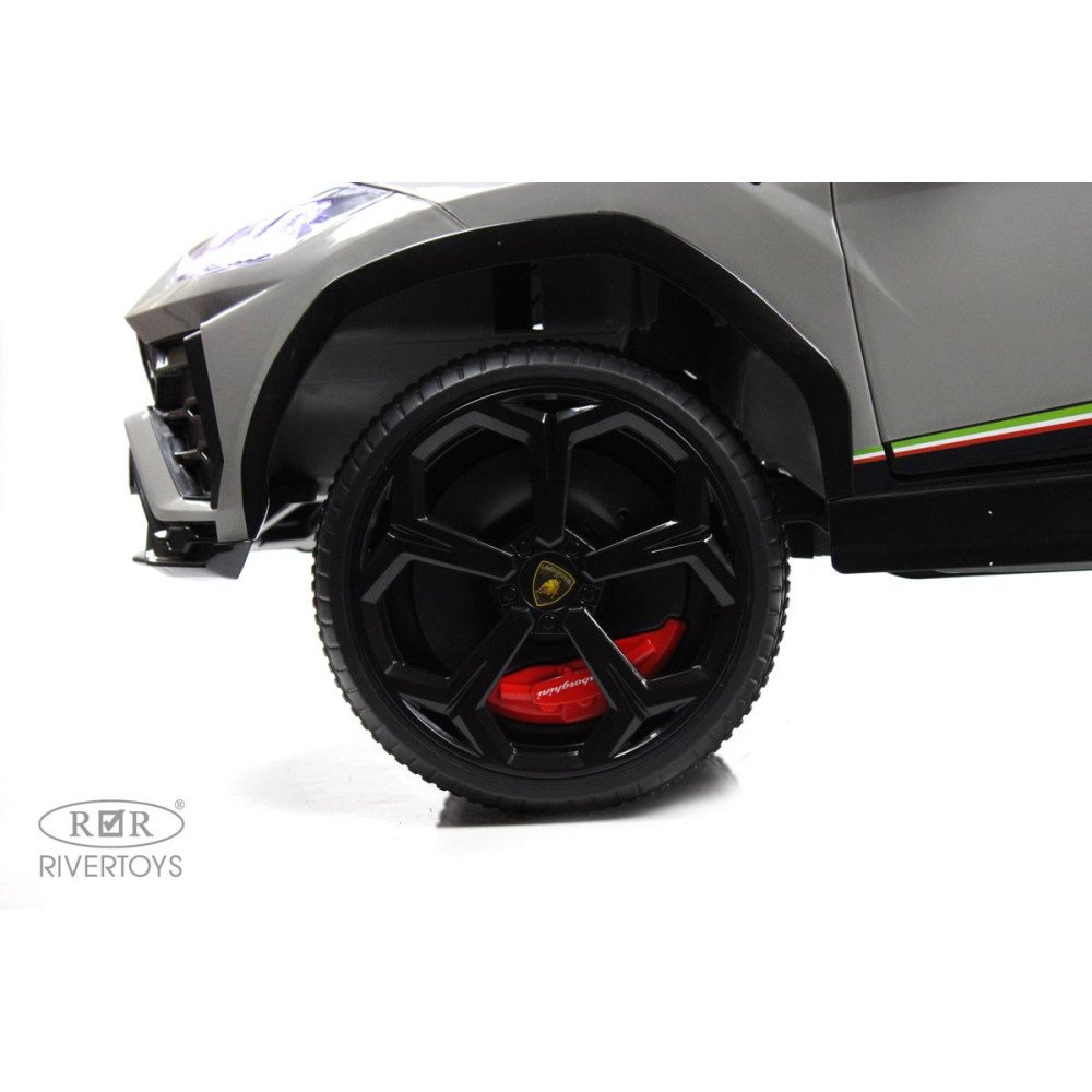 Электромобиль Lamborghini Urus (E777EE) серый