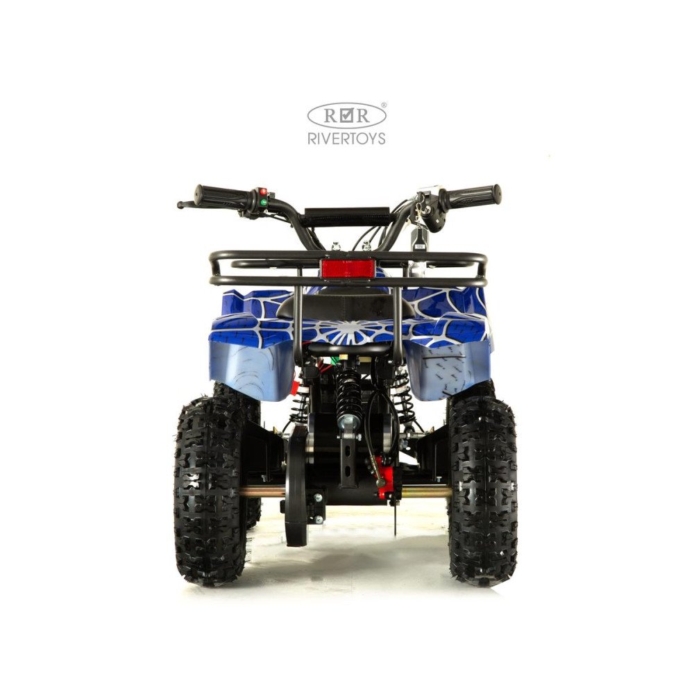 Детский электроквадроцикл TIKI синий Spider, скорость до 20 км/ч