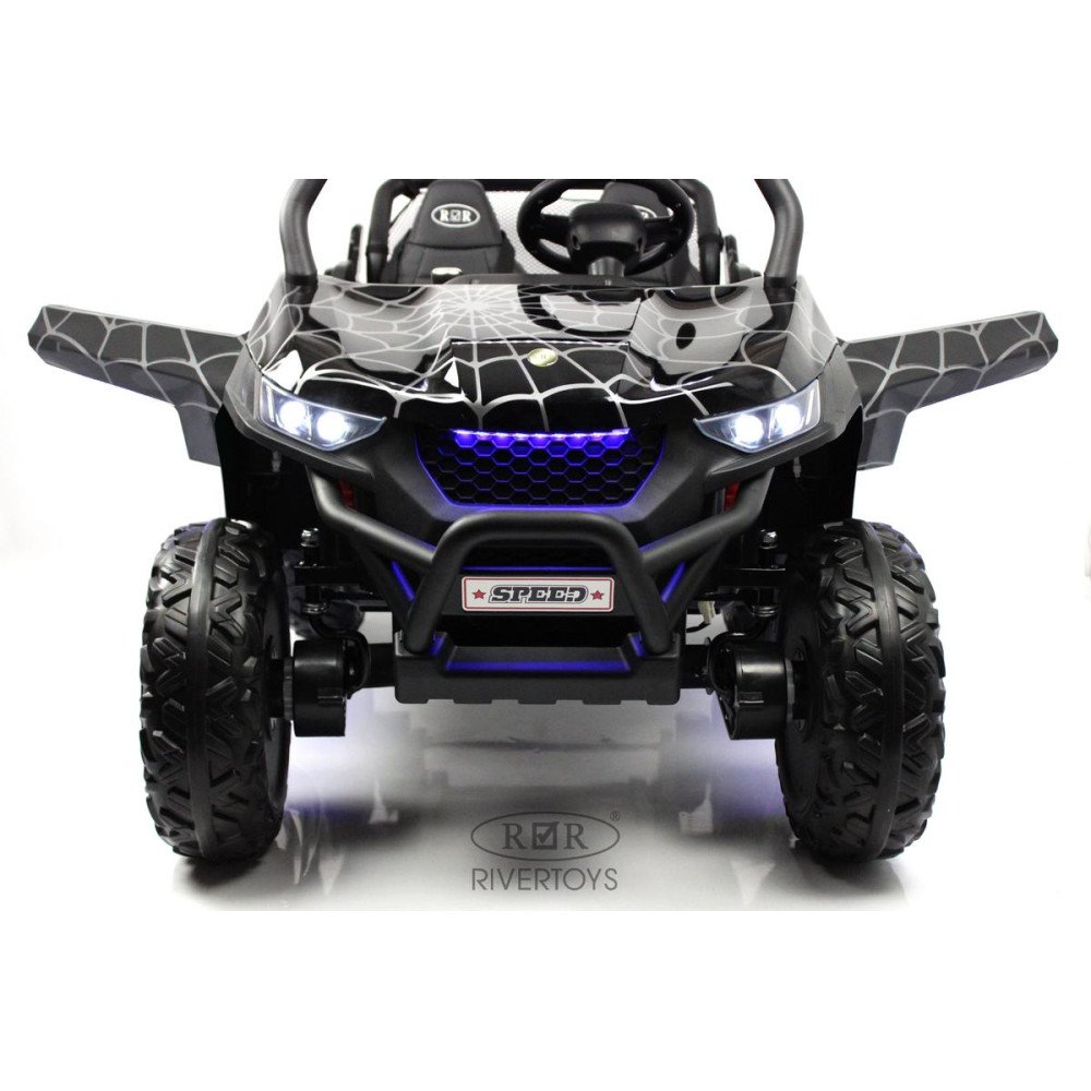 Детский электромобиль T777TT 4WD черный Spider