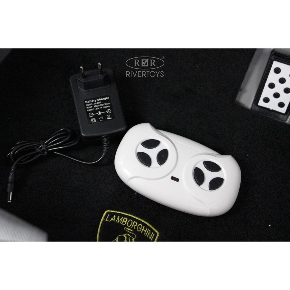 Детскиая машина Lamborghini Urus (E777EE) красная с пультом