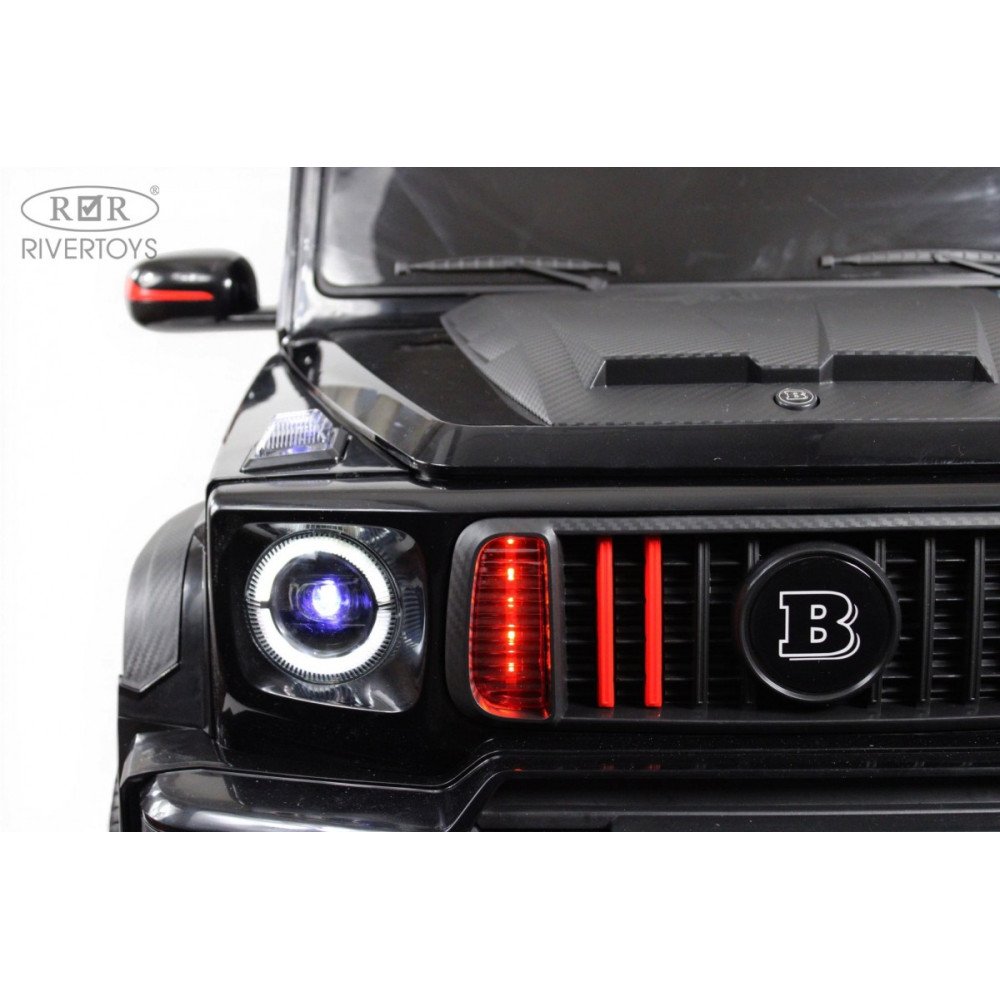 Двухместный электромобиль Mercedes-Benz Brabus Z888ZZ черный