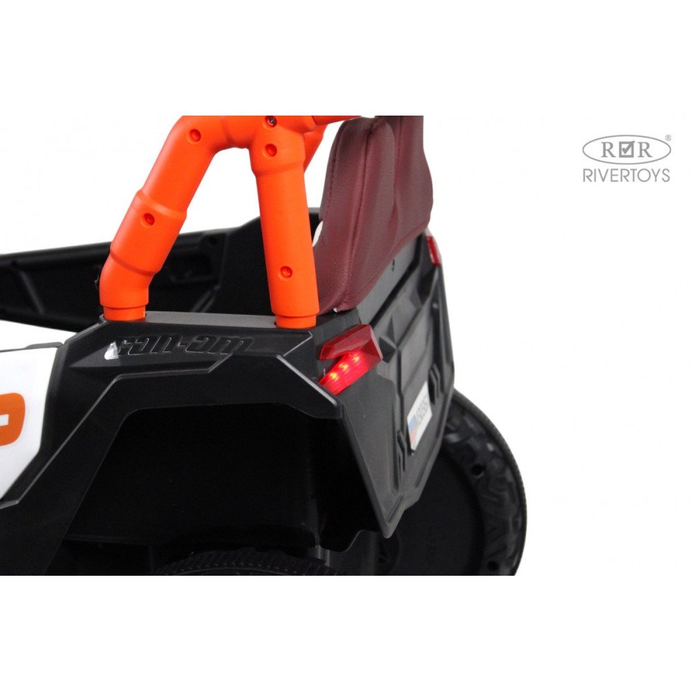 Детский электромобиль М303БХ оранжевый (RiverToys)