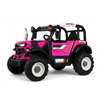 Детская машина трактор B222CP розовая