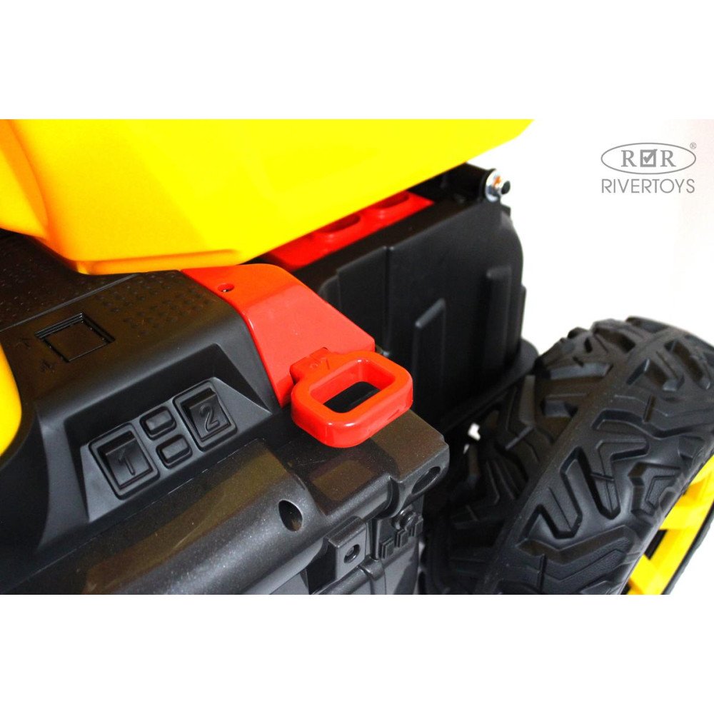 Детская машина грузовик K777AM желтая