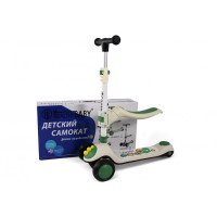 Детский самокат HB-8002S зеленый