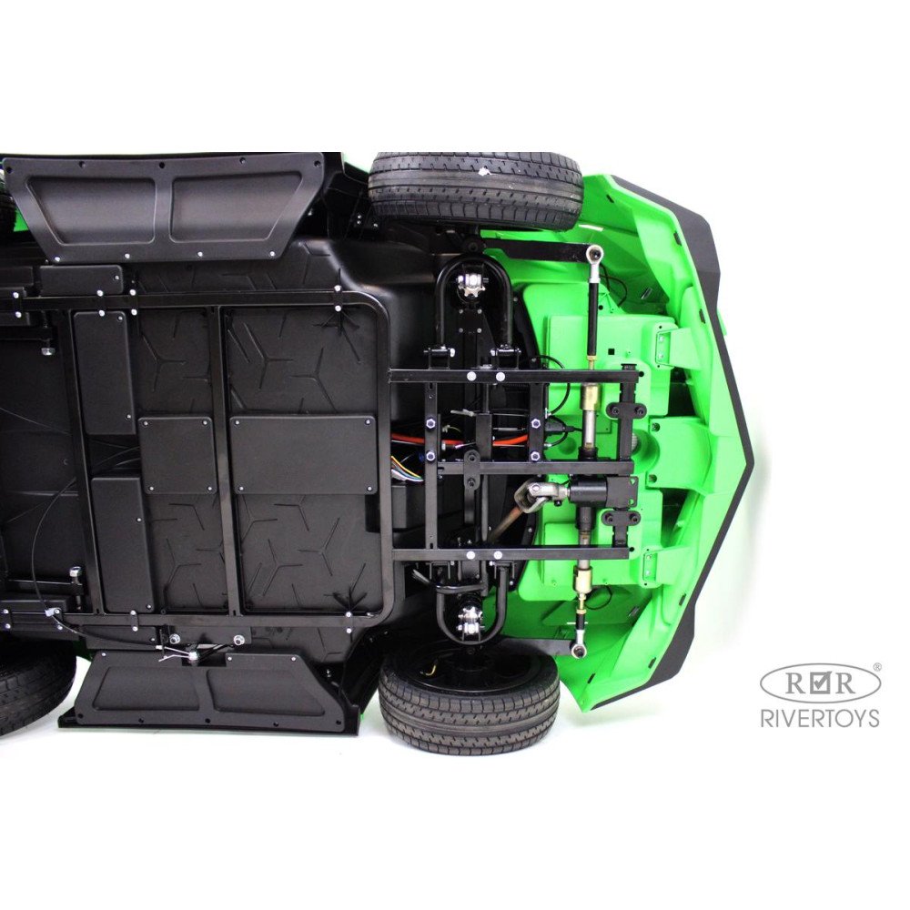 Детский электромобиль Lamborghini Aventador SV (M777MM) зеленый