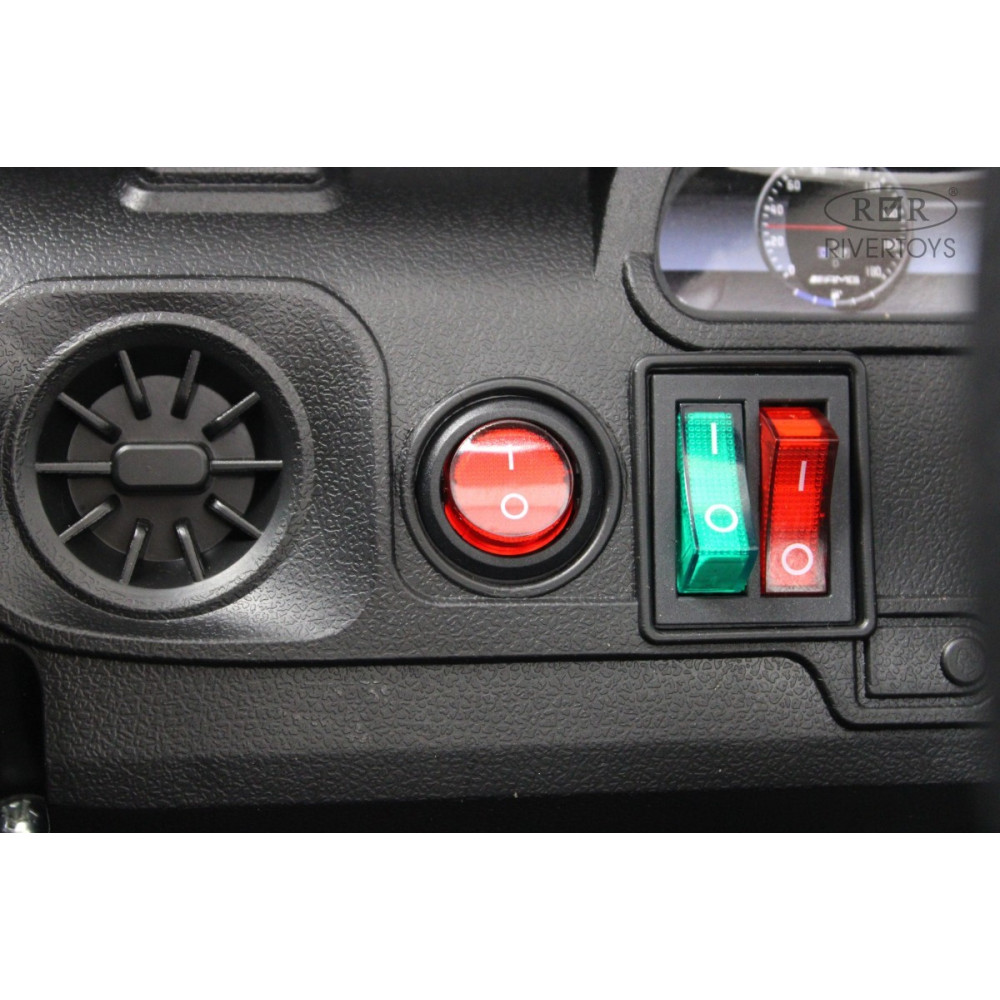 Детский электромобиль Mercedes-AMG G63 4WD (G333GG) серый