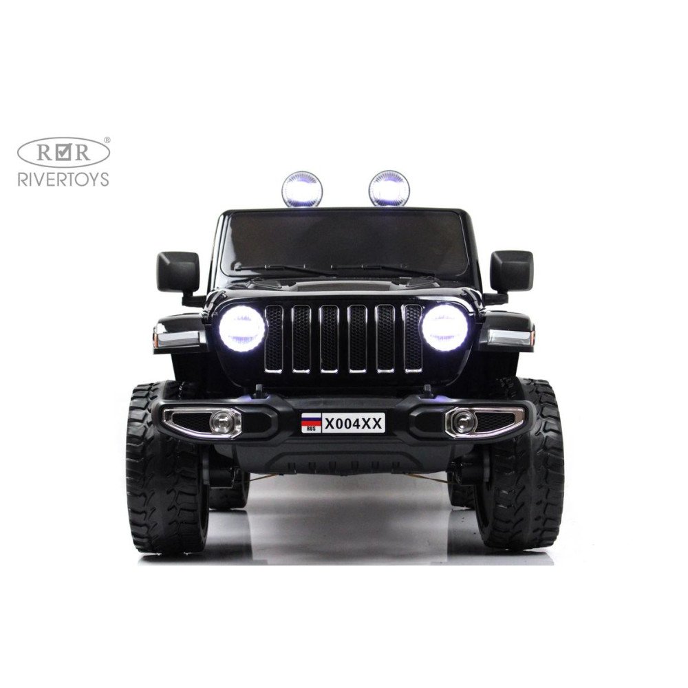 Детская машина Jeep Rubicon X004XX черный глянец