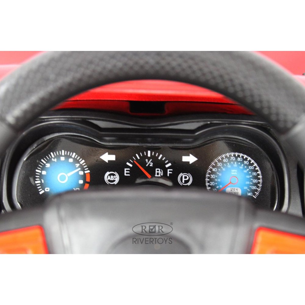 Детский электромобиль Toyota Land Cruiser М555БХ красный глянец