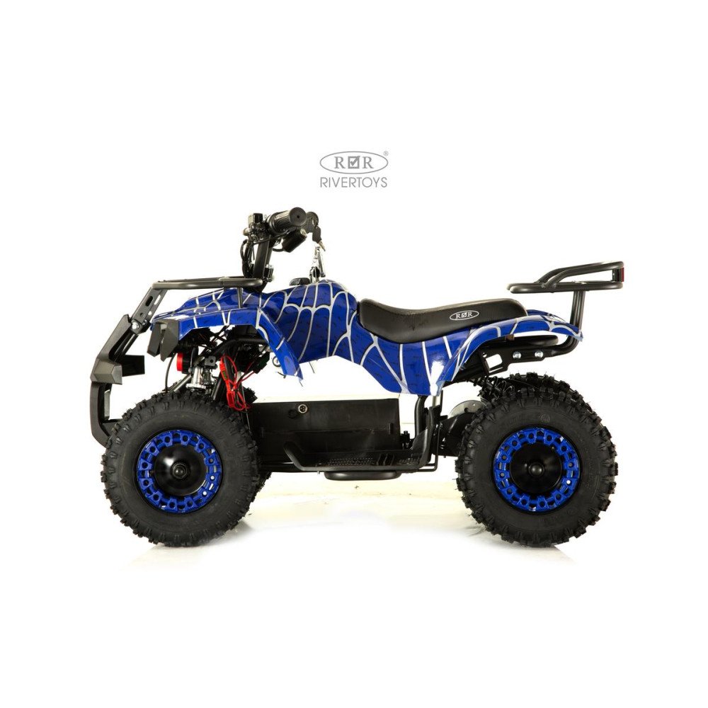 Детский электроквадроцикл TIKI синий Spider, скорость до 20 км/ч