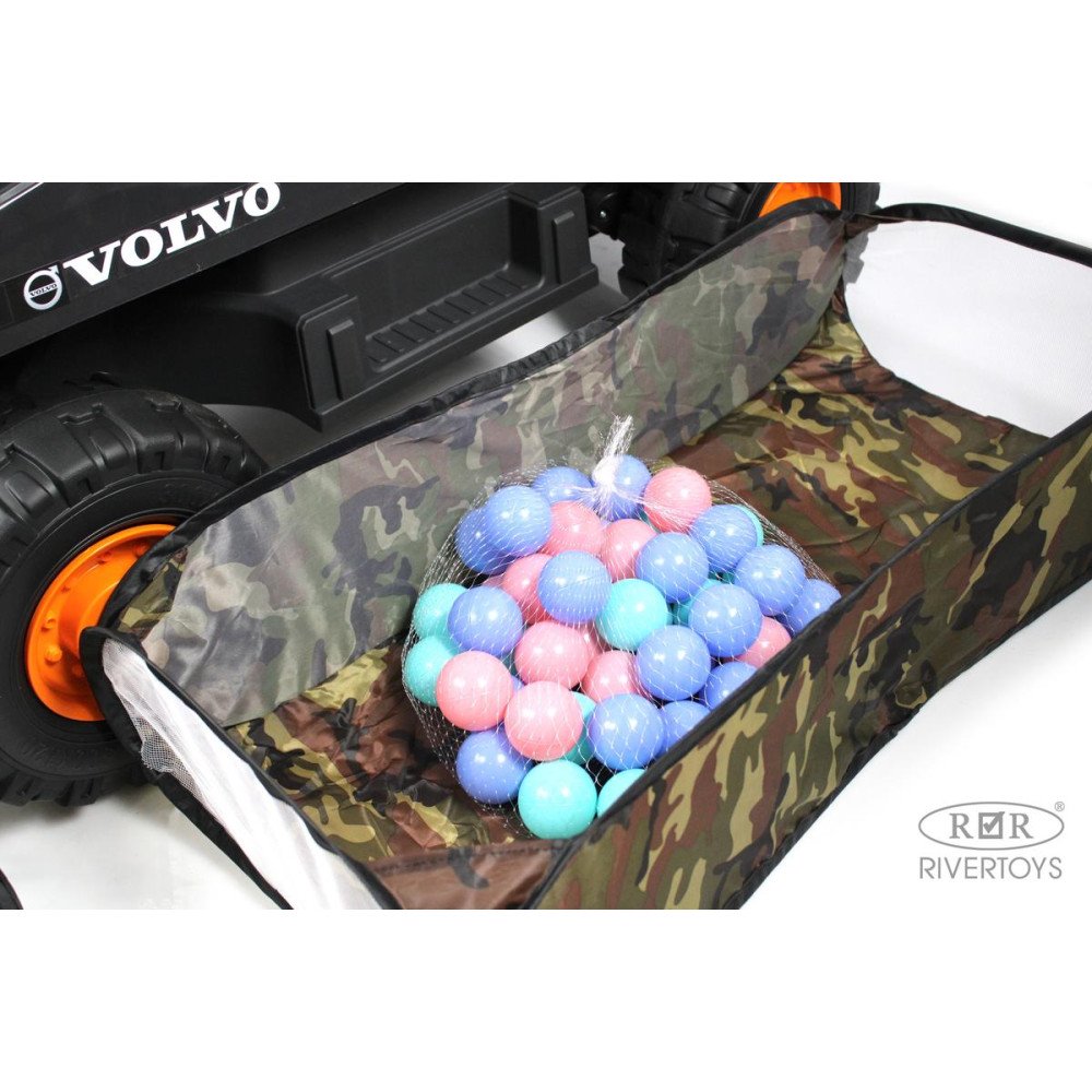 Детский экскаватор Volvo (Y444YY) оранжевый