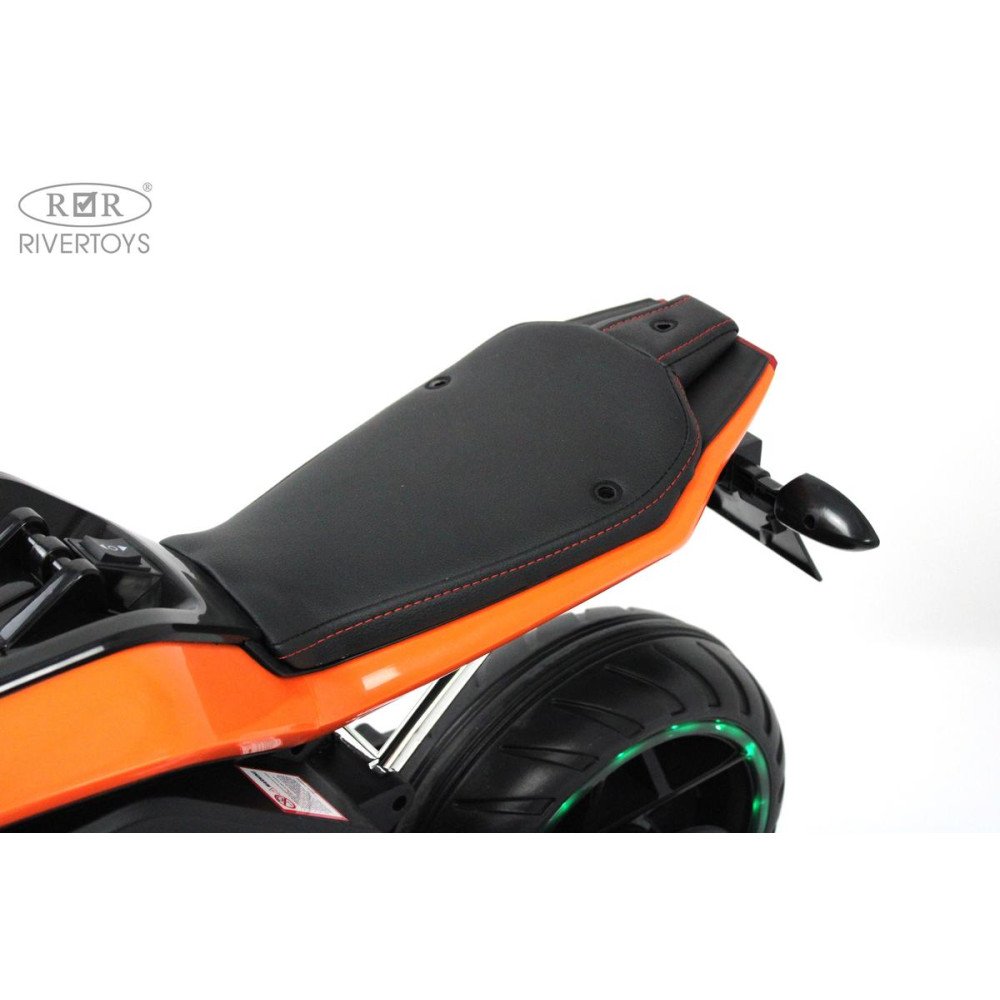 Детский электромотоцикл X111XX оранжевый
