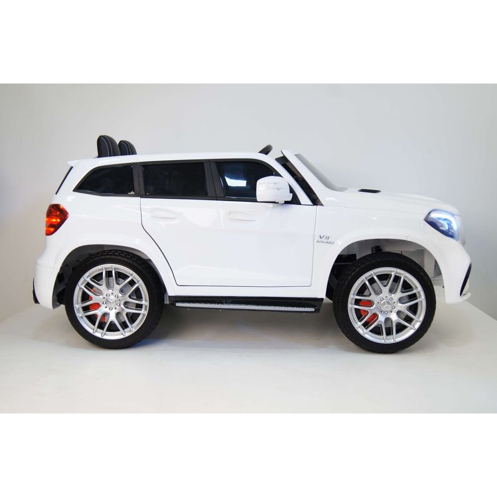 Электромобиль GLS63 AMG белый с пультом
