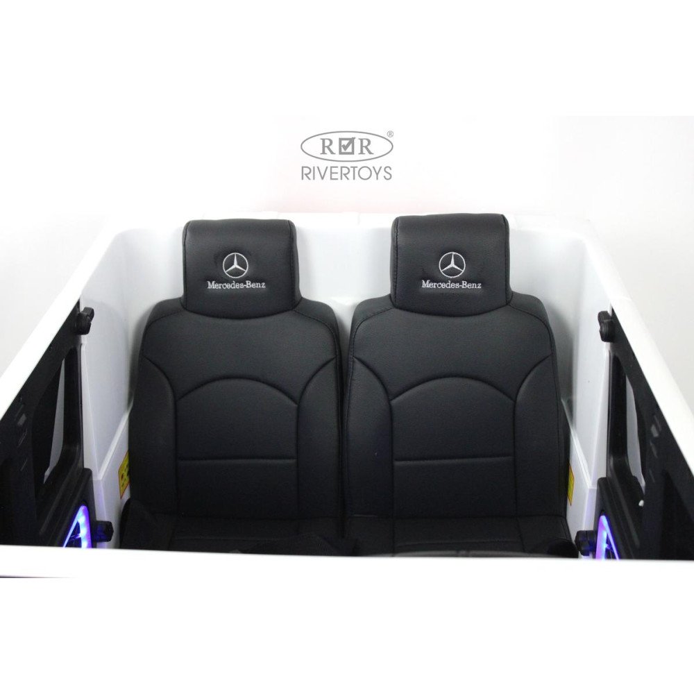 Детский джип Mercedes-AMG G63 (G111GG) белый, полный привод