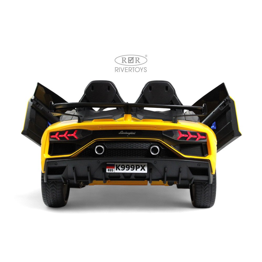 Детская машина Lamborghini Aventador K999PX желтый
