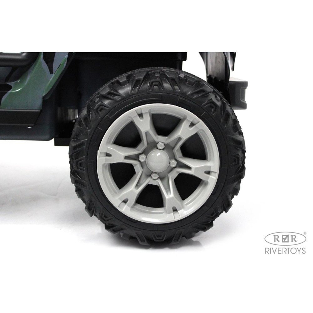 Детский электромобиль Jeep Wrangler T222TT 4WD камуфляж