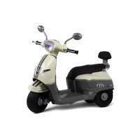 Детский электромотоцикл Z222ZZ-M серый (RiverToys)