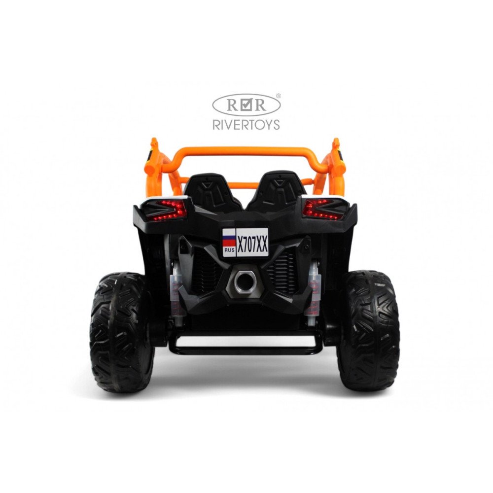 Детский машина X707XX бело-оранжевая