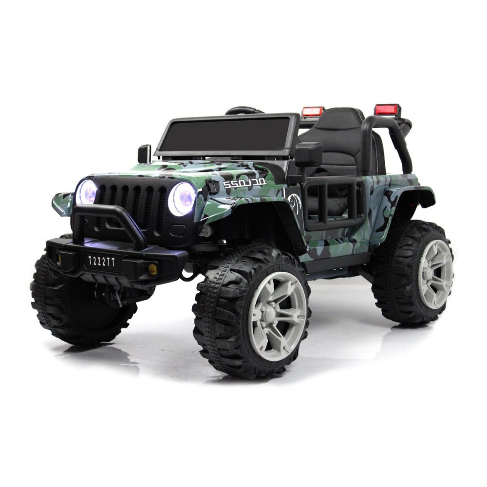 Детский электромобиль Jeep Wrangler T222TT 4WD камуфляж