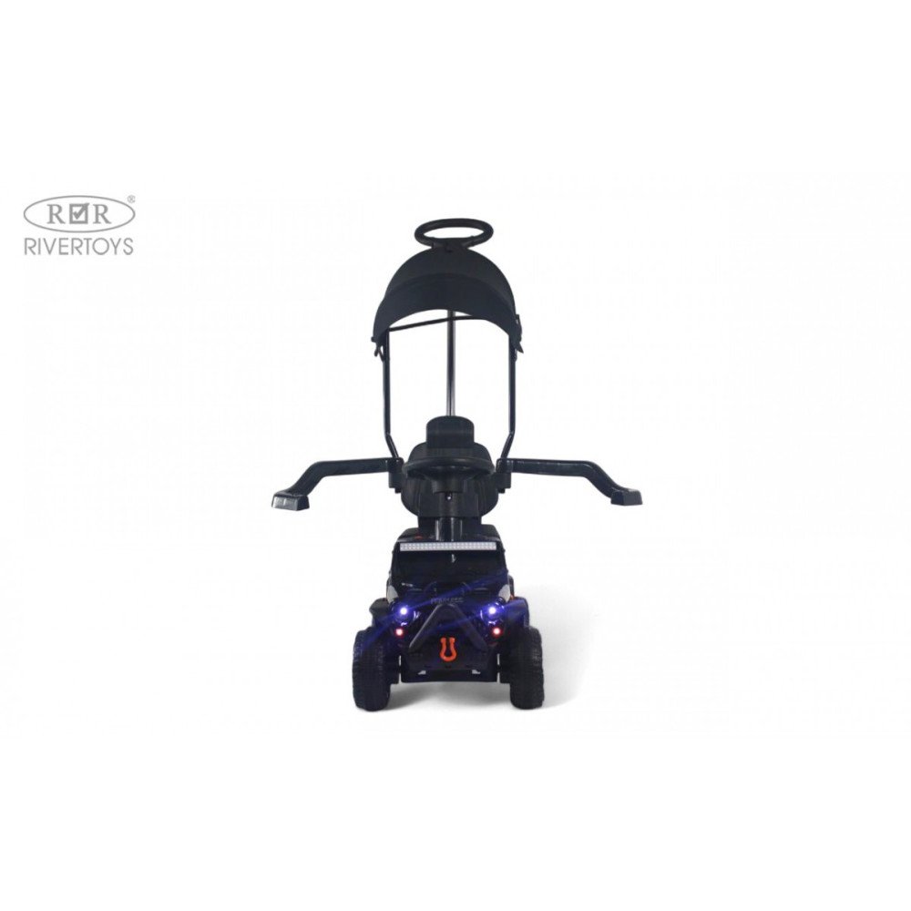 Детская машина с крышей G009GG черная