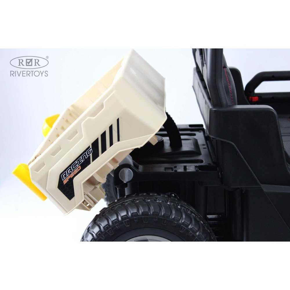 Детский электромобиль H005HH кремовый