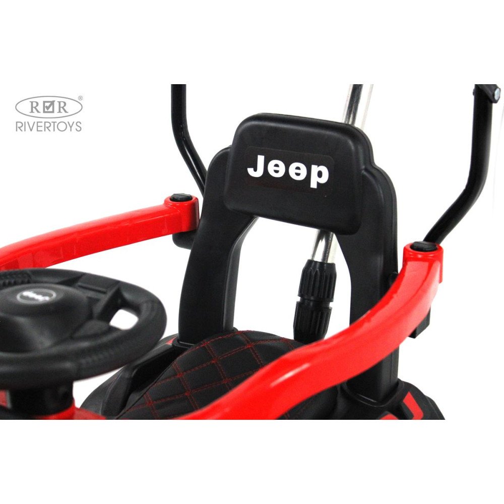 Детский электромобиль JEEP G003GG красный
