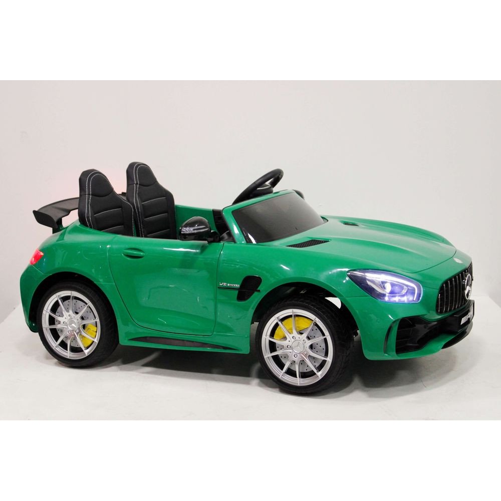 Полноприводный электромобиль Mercedes-Benz GT-R (HL-289) зеленый, с пультом