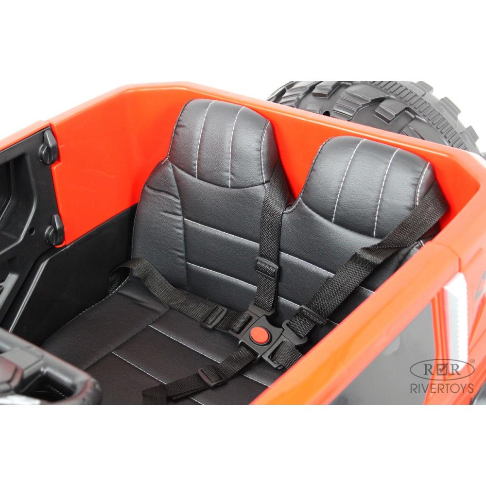 Детская машина Jeep М222БХ красная
