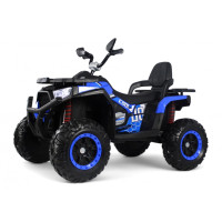 Детский квадроцикл K001AM синий, 4WD