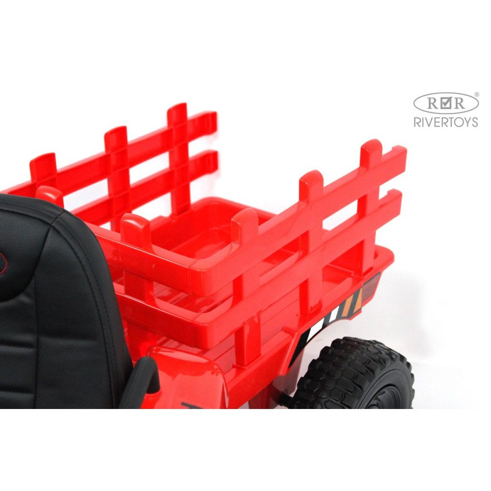 Детский электромобиль трактор H888HH красный