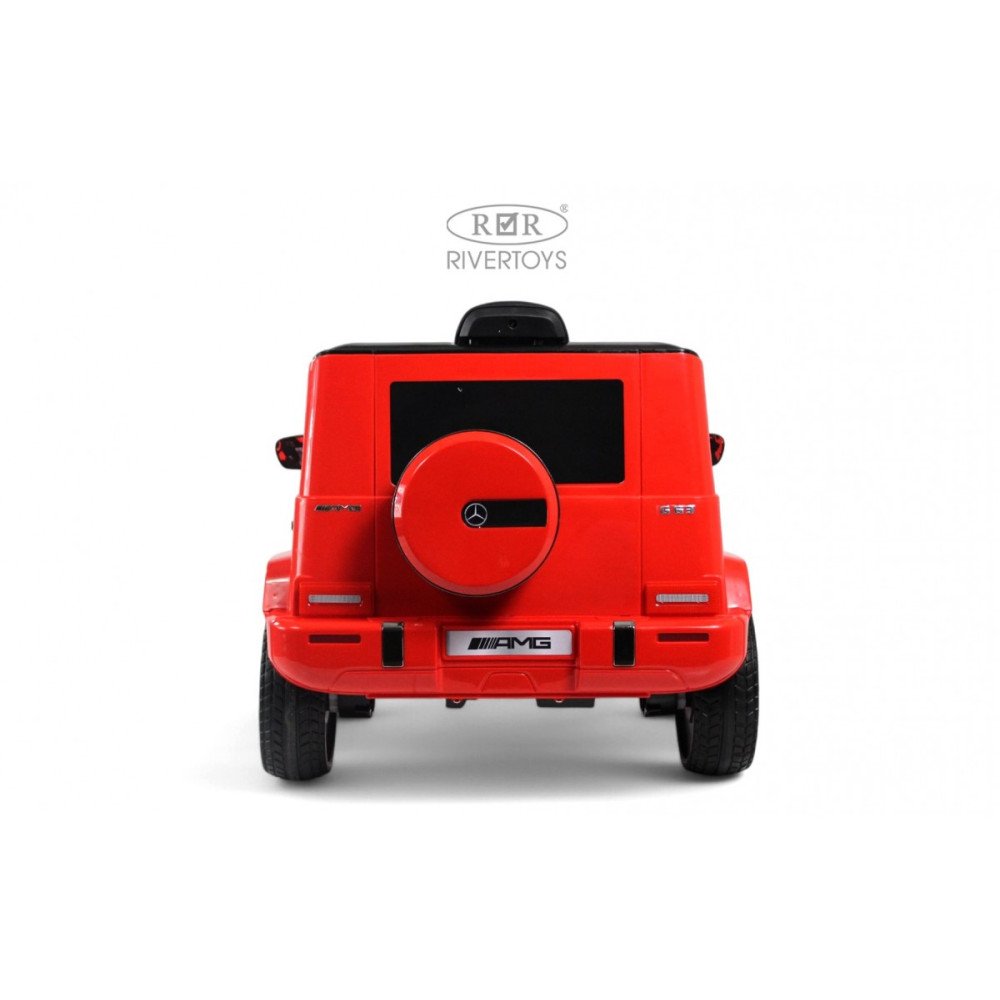 Детская машина Mercedes-AMG G63 4WD (G333GG) красная, с пультом