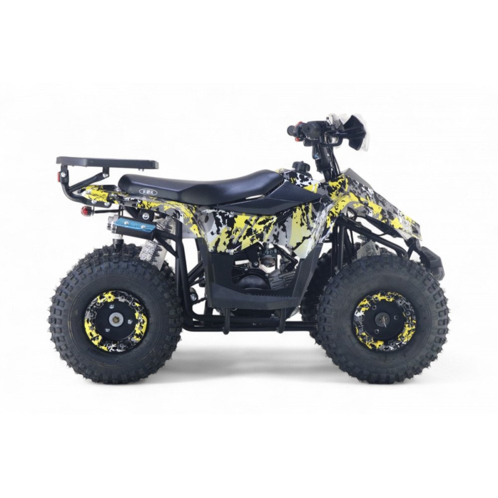Бензиновый квадроцикл LEON 49CC желтый Special, детский