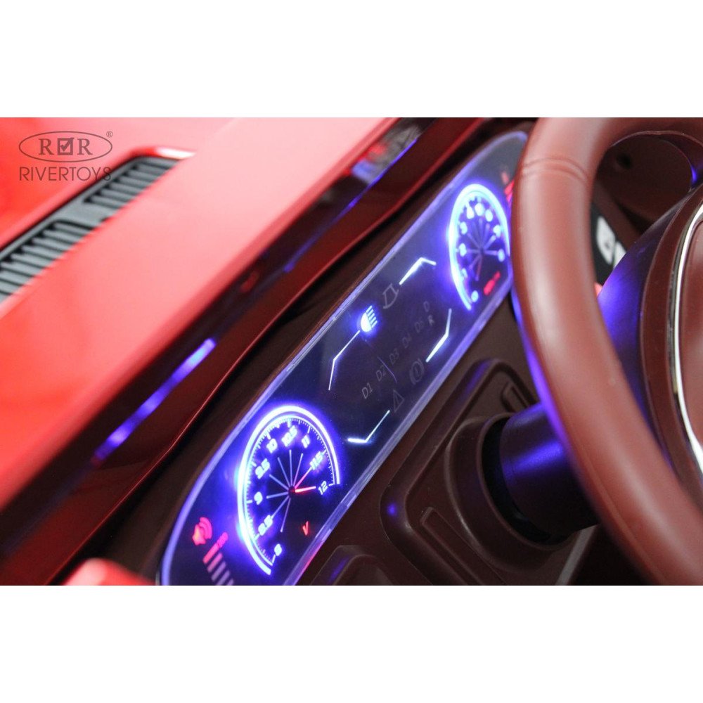 Электромобиль Гелендваген Mercedes-Benz G65 (E111EE) красный глянец
