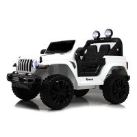 Детский полноприводный джип Jeep Rubicon X004XX белый