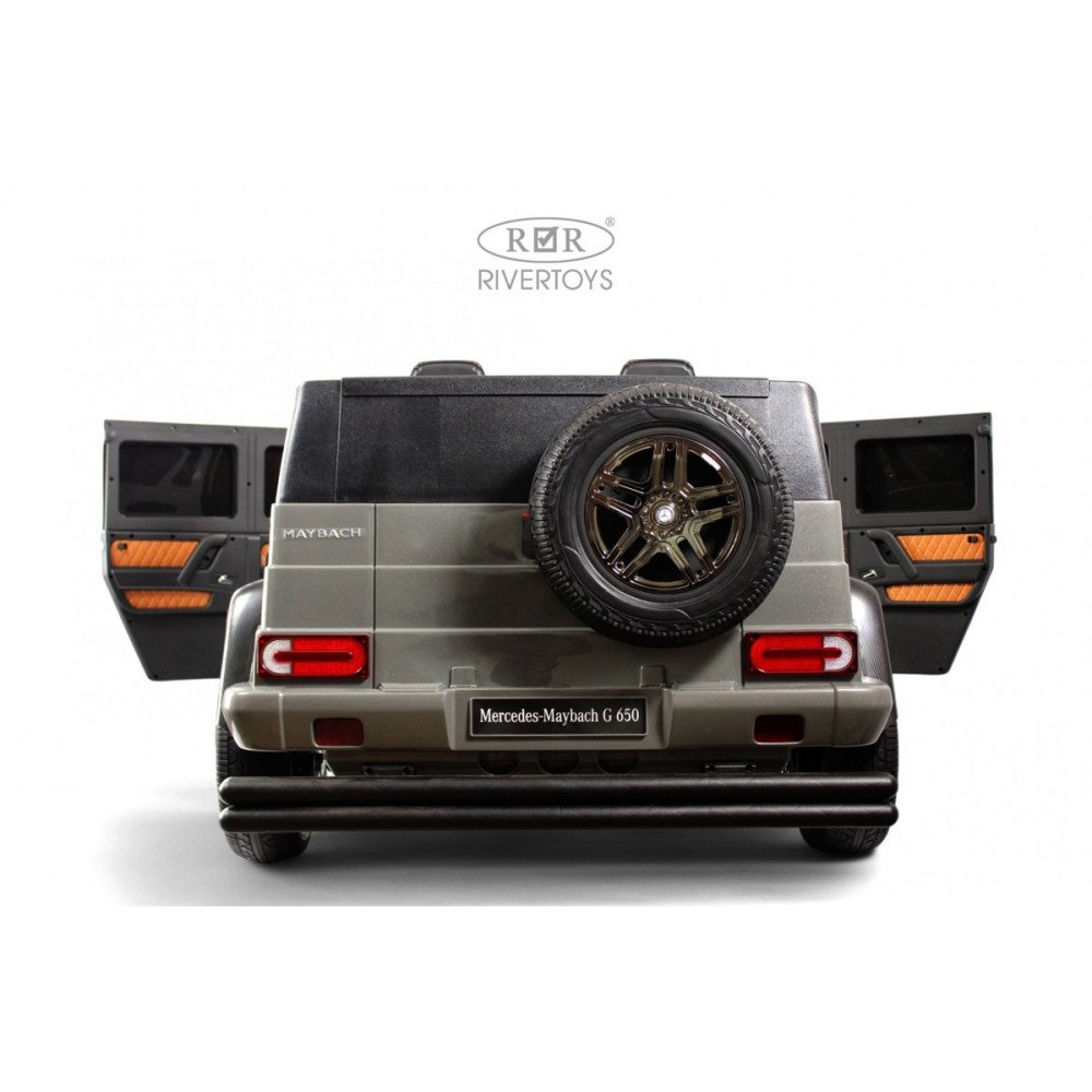 Детский электромобиль Mercedes-Maybach G650 Landaulet (M999MM) серый