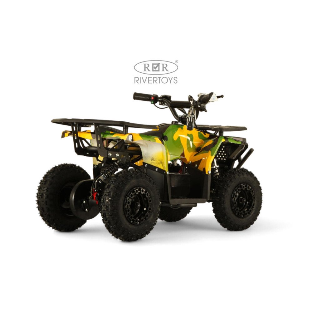 Квадроцикл MIKA желтый камуфляж, скоростной