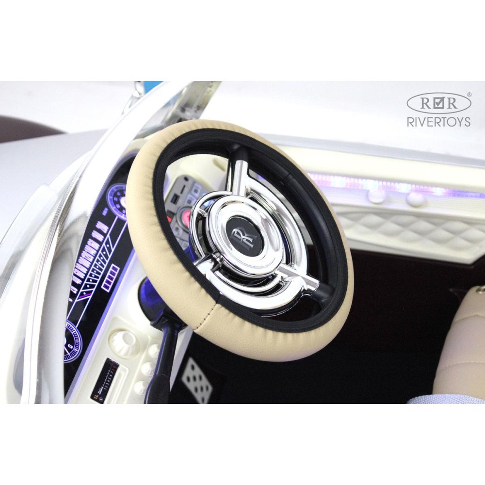 Детский электромобиль Rolls-Royce (E444EE) красный глянец