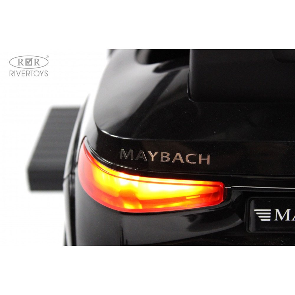 Детская машина каталка Мерседес Майбах Z003ZZ-A-BLACK черная