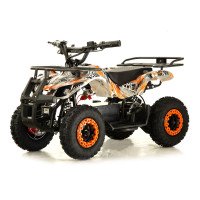 Детский электроквадроцикл ANRI оранжевый, двигатель: 1000W/36V