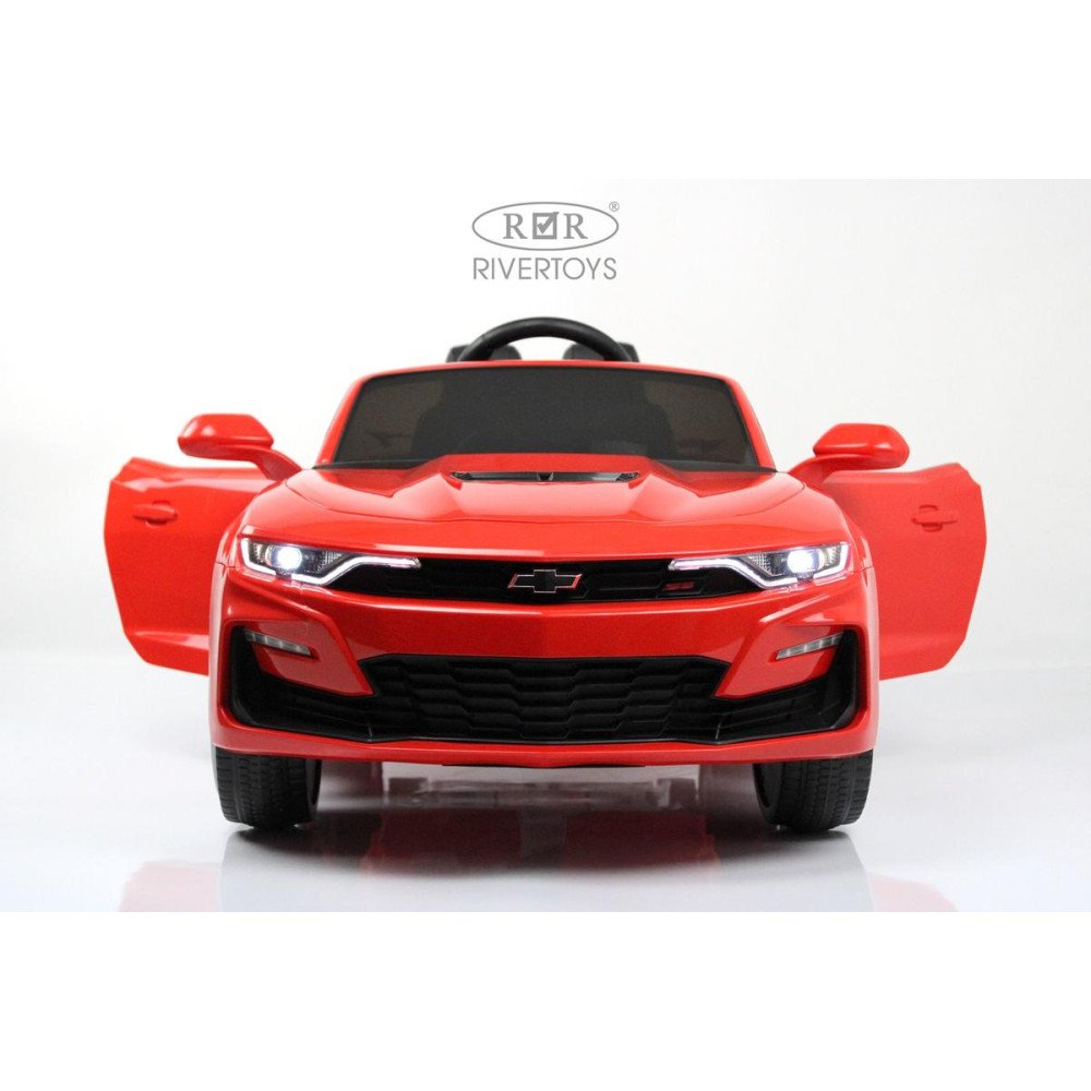 Детский электромобиль Chevrolet Camaro 2SS (HL558) красный