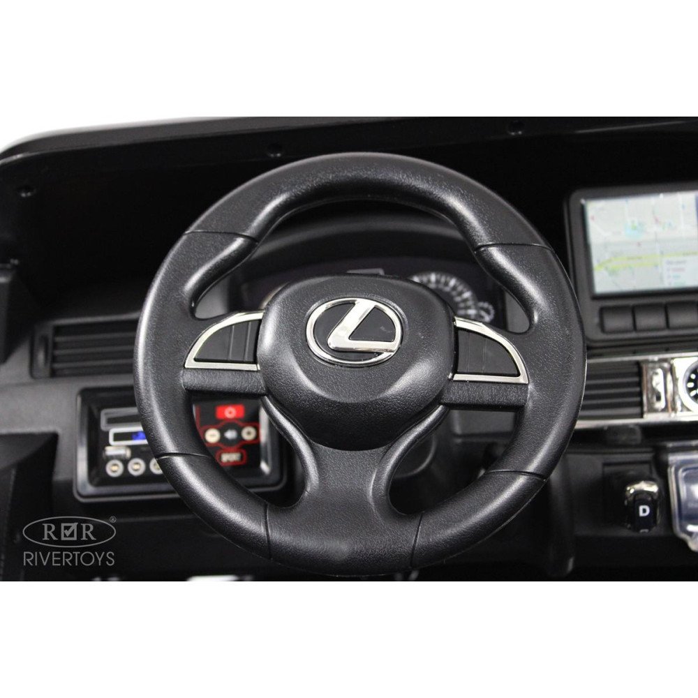 Детский электромобиль Lexus LX570 (Y555YY) красный глянец