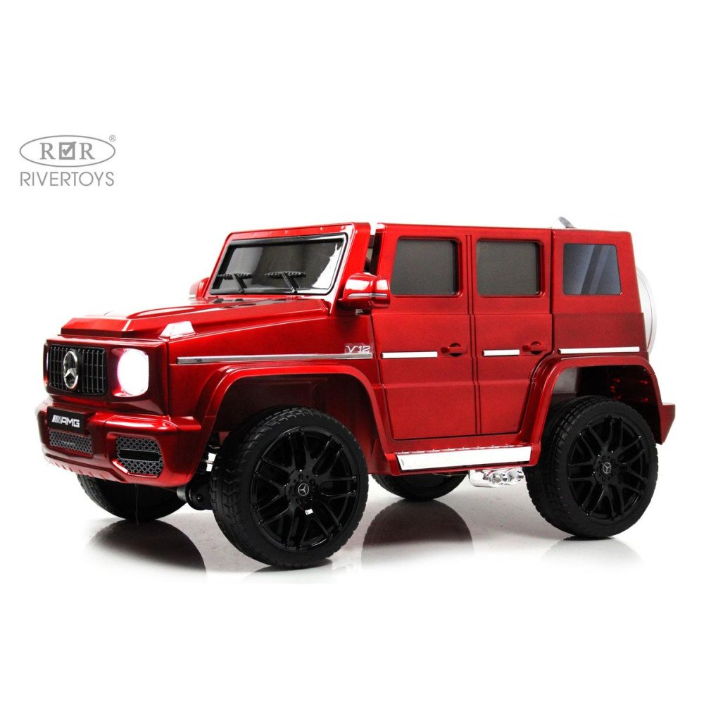 Электромобиль Гелендваген Mercedes-Benz G65 (E111EE) красный глянец