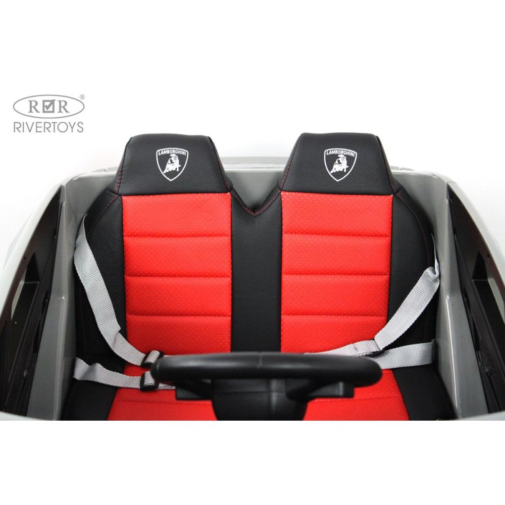 Электромобиль Lamborghini Urus (E777EE) серый