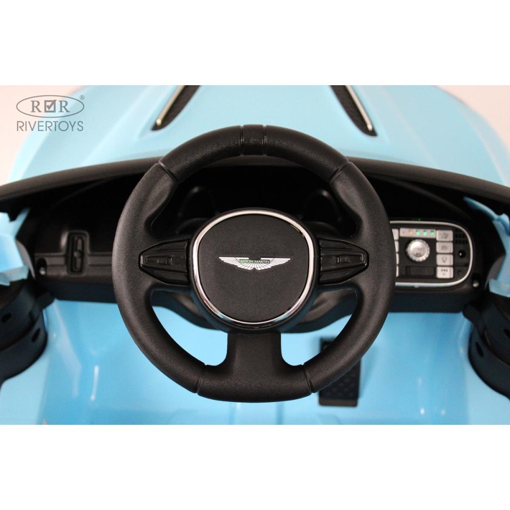 Детский электромобиль Aston Martin (P888PP) голубой