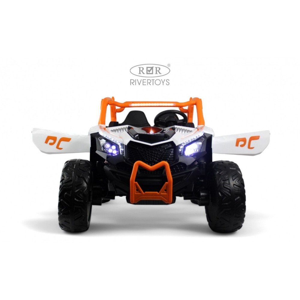 Детский машина X707XX бело-оранжевая