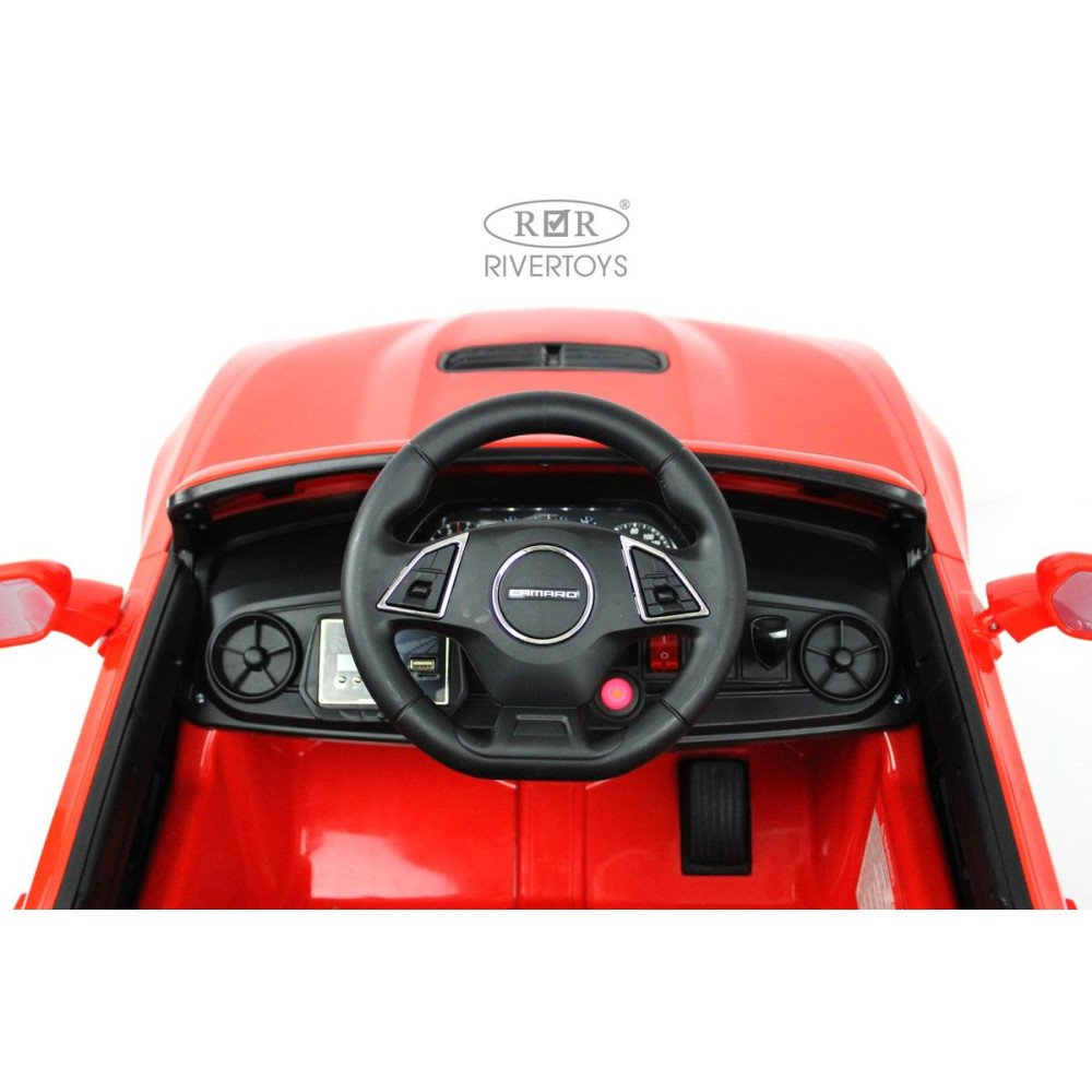 Детский электромобиль Chevrolet Camaro 2SS (HL558) красный